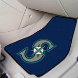 MLB - Seattle Mariners 2-pc Carpet Car Mat Set