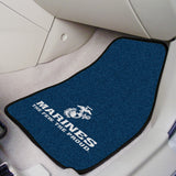 MARINES 2-pc Carpet Car Mat Set