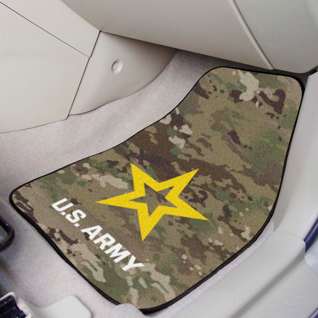 ARMY 2-pc Carpet Car Mat Set