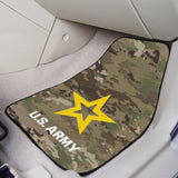 ARMY 2-pc Carpet Car Mat Set