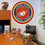 MARINES 44 Round Mat