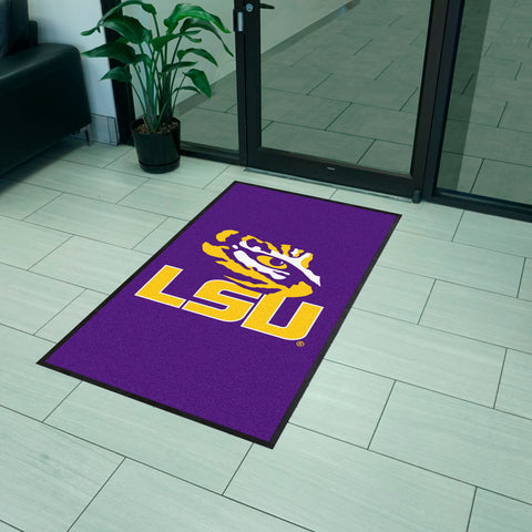 LSU 3X5 Logo Mat - Portrait