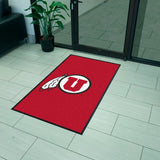 University of Utah 3X5 Logo Mat - Portrait