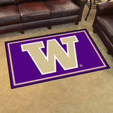 University of Washington 4x6 Rug