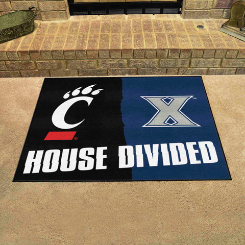 House Divided Mat - Xavier / Cincinnati