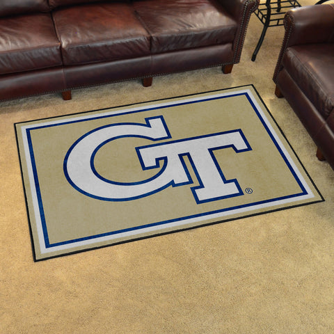 Georgia Tech 4x6 Rug