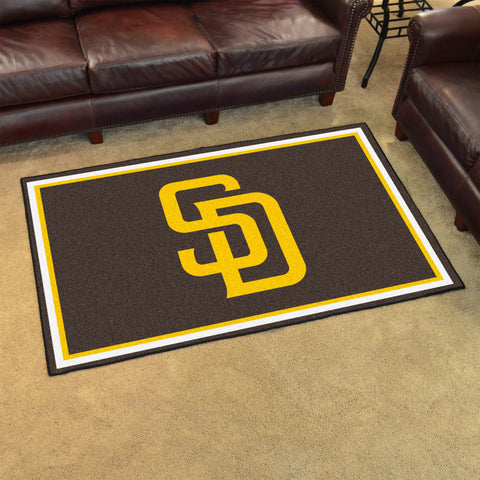 MLB - San Diego Padres 4x6 Rug