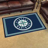 MLB - Seattle Mariners 4x6 Rug