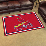 MLB - St. Louis Cardinals 4x6 Rug