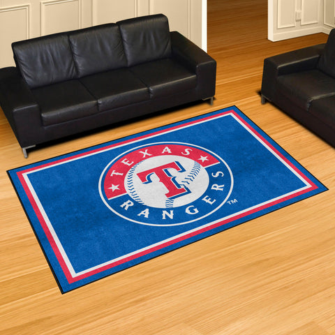 MLB - Texas Rangers 5x8 Rug