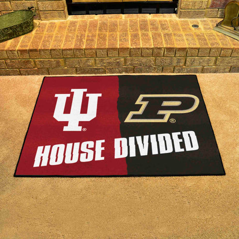 House Divided Mat - Indiana / Purdue