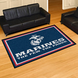 MARINES 5x8 Rug