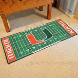 University of Miami Football Field Runner