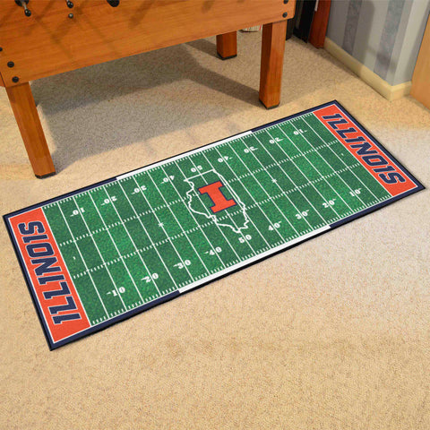 University of Illinois Football Field Runner