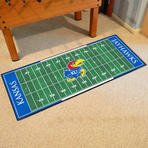 University of Kansas Football Field Runner