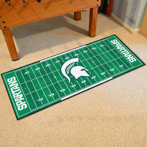 Michigan State University Football Field Runner