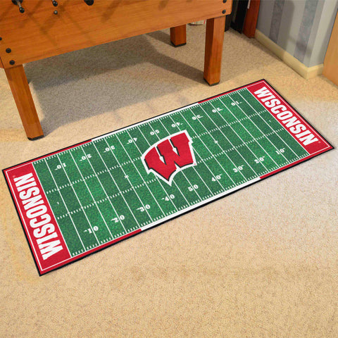 University of Wisconsin Football Field Runner