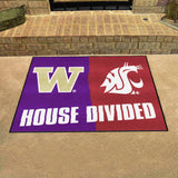 House Divided Mat - Washington / Washington State