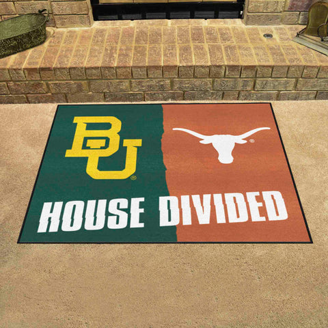 House Divided Mat - Baylor / Texas