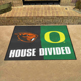 House Divided Mat - Oregon / Oregon State