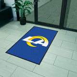 NFL - Los Angeles Rams 3X5 Logo Mat - Portrait