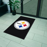 NFL - Pittsburgh Steelers 3X5 Logo Mat - Portrait