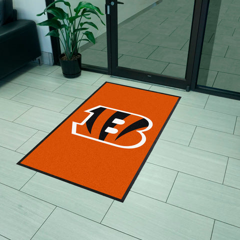 NFL - Cincinnati Bengals 3X5 Logo Mat - Portrait