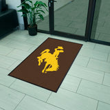 University of Wyoming 3X5 Logo Mat - Portrait