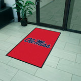 University of Mississippi - Ol 3X5 Logo Mat - Portrait