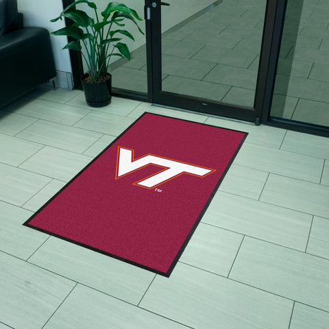 Virginia Tech 3X5 Logo Mat - Portrait