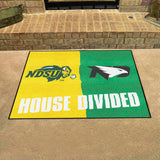 House Divided Mat - North Dakota State / North Dakota