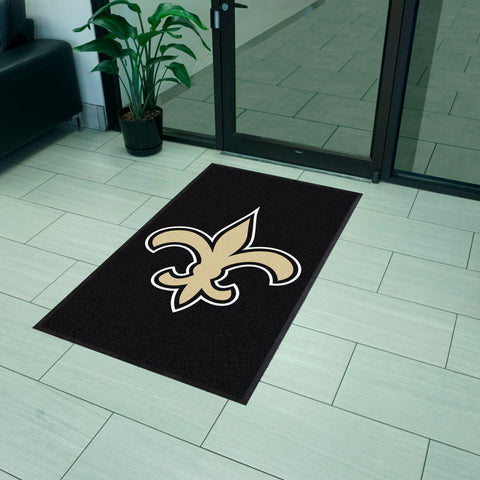 NFL - New Orleans Saints 3X5 Logo Mat - Portrait