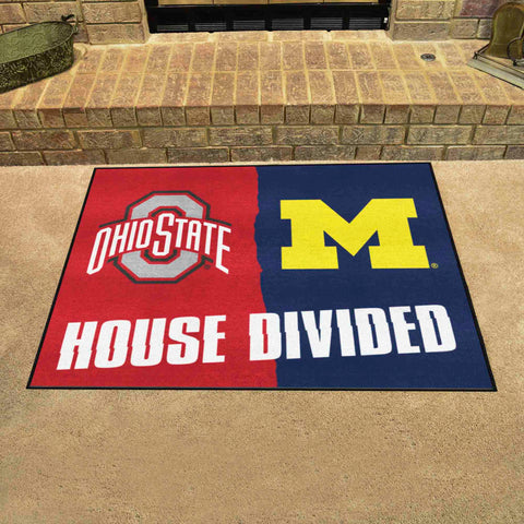 House Divided Mat - Ohio State / Michigan