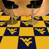 West Virginia University Team Carpet Tiles