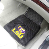 LSU 2-pc Vinyl Car Mat Set