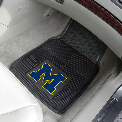 University of Michigan 2-pc Vinyl Car Mat Set