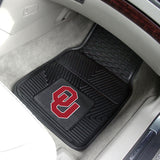 University of Oklahoma 2-pc Vinyl Car Mat Set