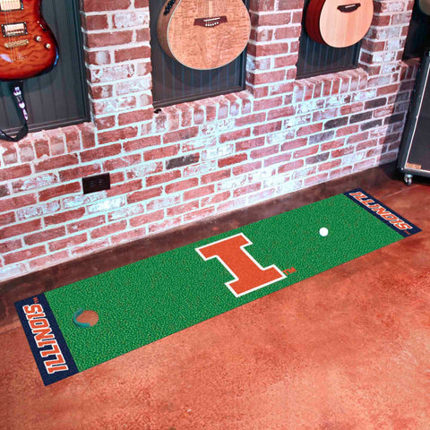 University of Illinois Putting Green Mat