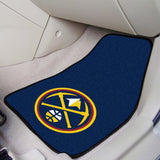 NBA - Denver Nuggets 2-pc Carpet Car Mat Set