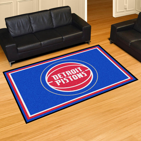 NBA - Detroit Pistons 5x8 Rug