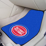 NBA - Detroit Pistons 2-pc Carpet Car Mat Set