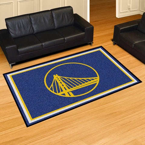 NBA - Golden State Warriors 5x8 Rug