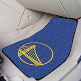 NBA - Golden State Warriors 2-pc Carpet Car Mat Set