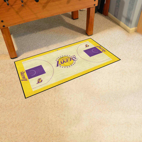 NBA - Los Angeles Lakers NBA Court Large Runner