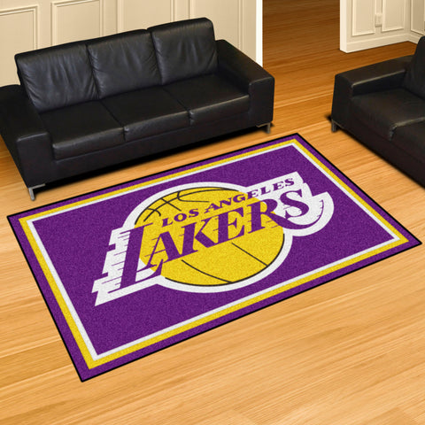 NBA - Los Angeles Lakers 5x8 Rug