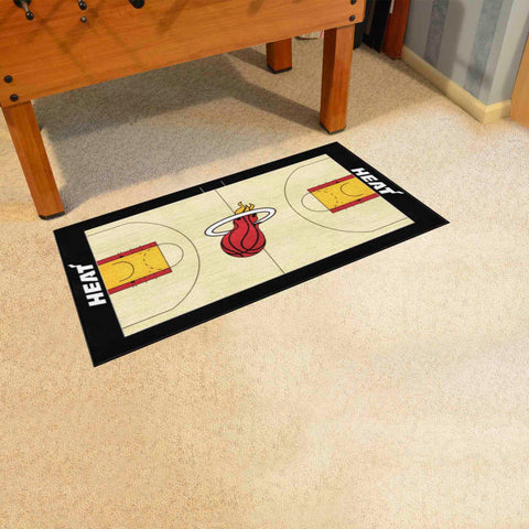 NBA - Miami Heat NBA Court Large Runner