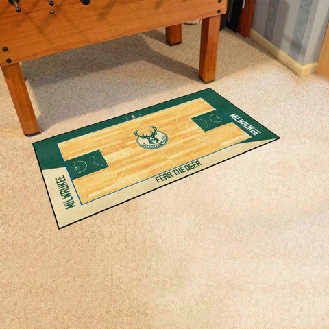 NBA - Milwaukee Bucks NBA Court Large Runner