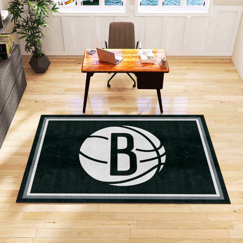 NBA - Brooklyn Nets 5x8 Rug