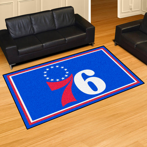 NBA - Philadelphia 76ers 5x8 Rug