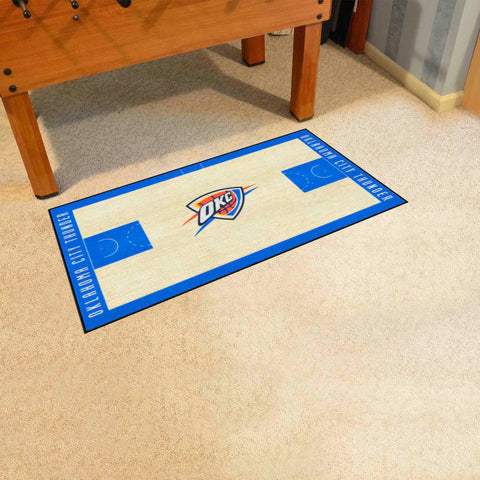 NBA - Oklahoma City Thunder NBA Court Large Runner